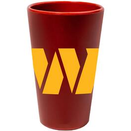 WinCraft - Washington Commanders 16oz. Silicone Pint Glass - Multicolor