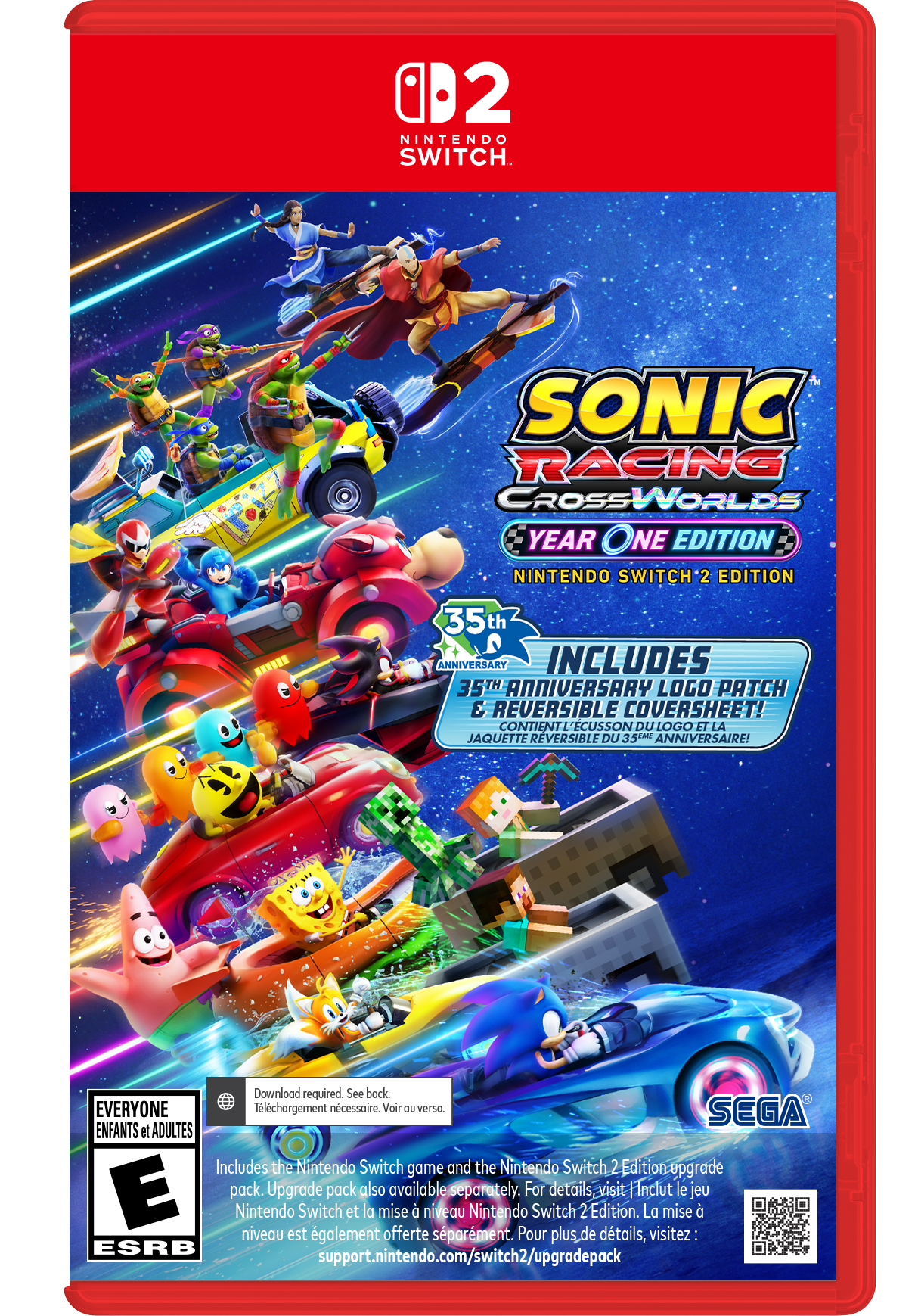 Sonic Racing: CrossWorlds Year One Edition - Nintendo Switch 2