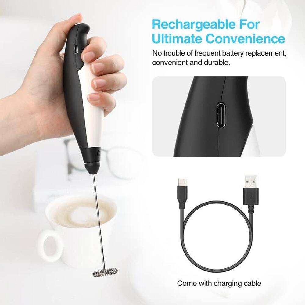Rechargeable For Ultimate Convenience  
No trouble of frequent battery replacement, convenient and durable.  

Come with charging cable