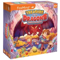 FoxMind Games - FoxMind Treasure of the Dragons - Tile Matching Game, Ages 6+, 2-5 Players - Front_Zoom