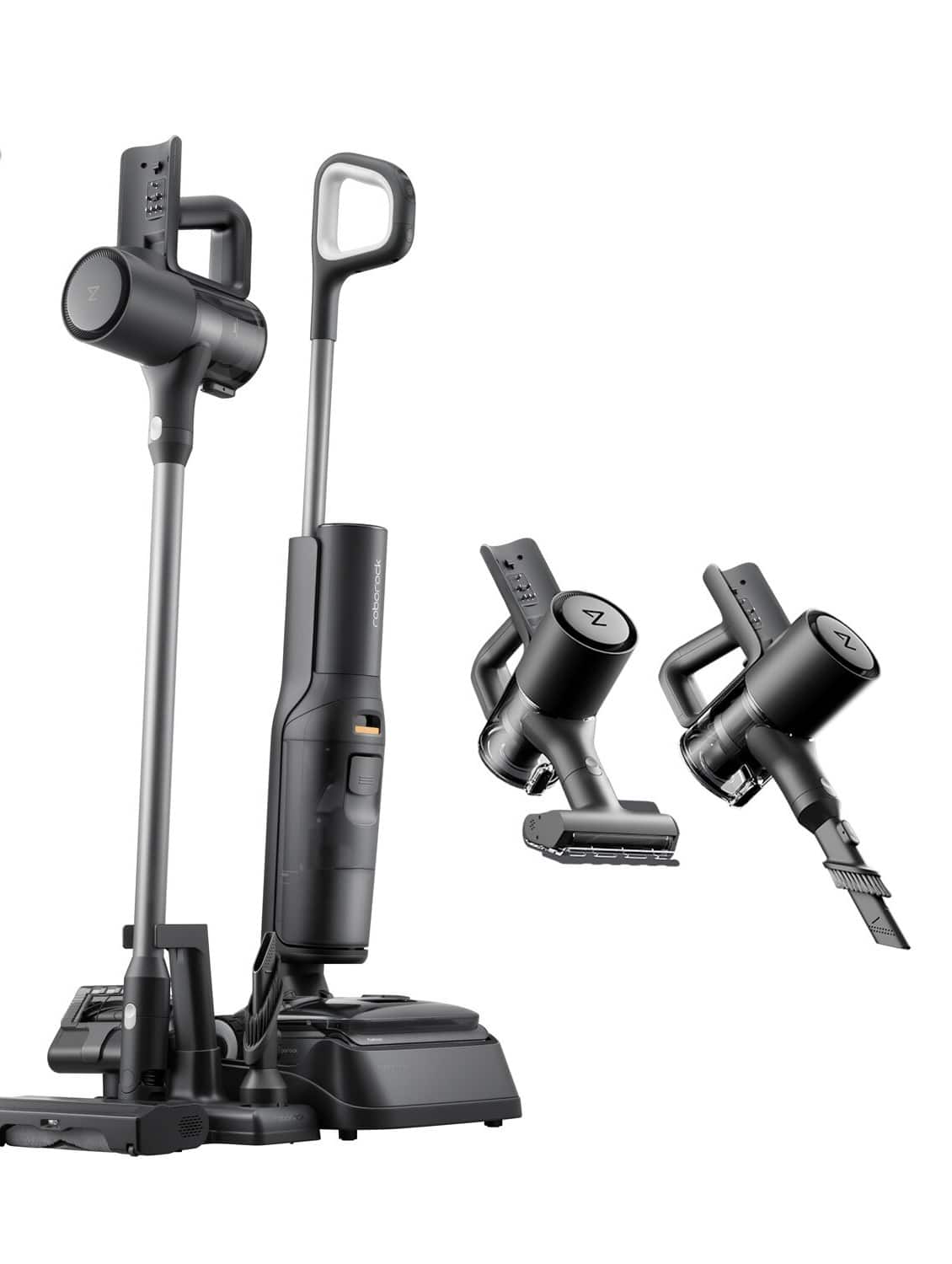 Roborock - F25 ACE Combo Wet Dry Vacuum Cleaner, 5-in-1 Cordless Stick Vacuum Mop, Hard Floor Washer with 180° Lie-Flat
