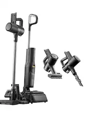 Front. Roborock - Roborock F25 ACE Combo Wet Dry Vacuum Cleaner, 5-in-1 Cordless Stick Vacuum Mop, Hard Floor Washer with 180° Lie-Flat.