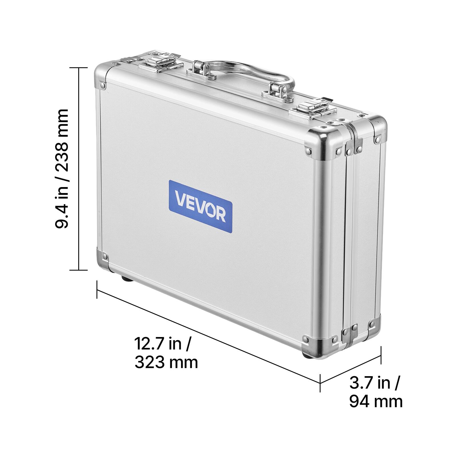 9.4 in / 238 mm  
12.7 in / 323 mm  
3.7 in / 94 mm