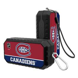 Keyscaper - Montreal Canadiens End Zone Water Resistant Bluetooth Speaker - Multicolor