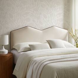Cosette Performance Velvet Queen Size Headboard by Modway - Alabaster