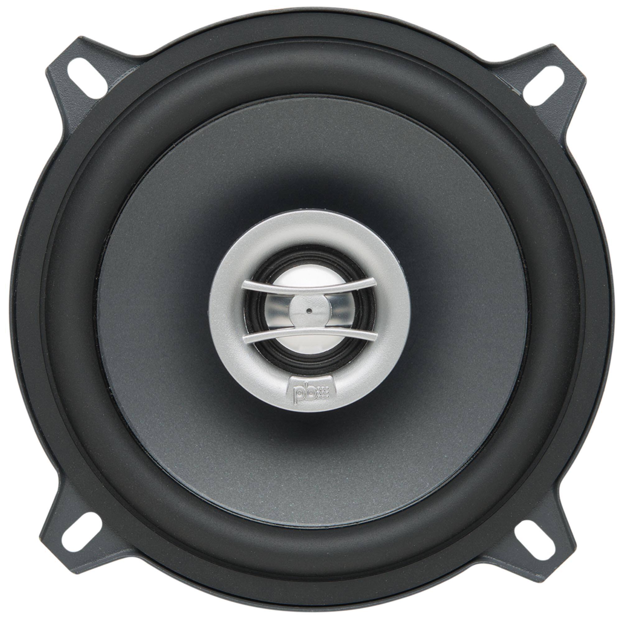 Alt View 1. Powerbass - PowerBass OE-522 - 5.25" Coaxial Speakers 2-Ohm - Pair - Black/Gray.