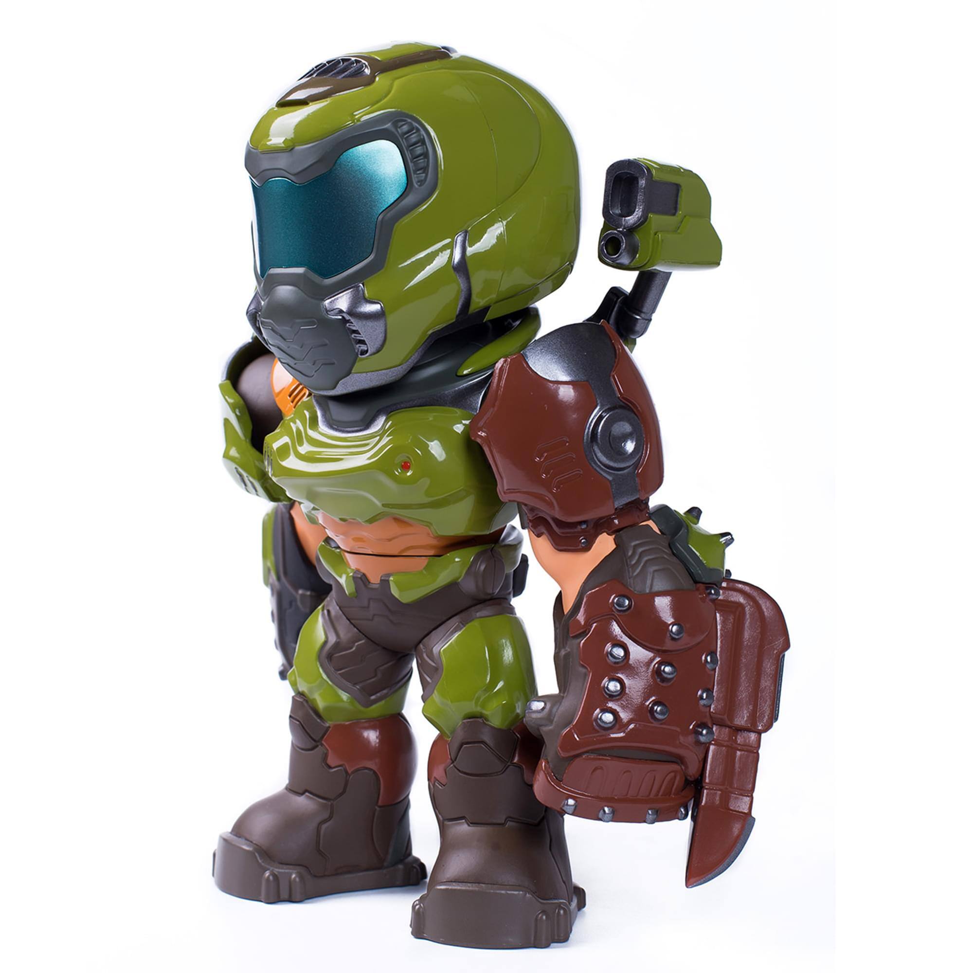 Alt View 5. Gaming Heads - DOOM Slayer 7 Inch Collectible Figure - Multi-Colored.