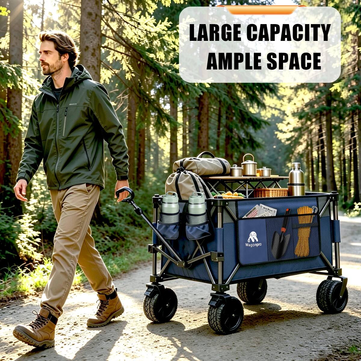 LARGE CAPACITY AMPLE SPACE

Wagonpro