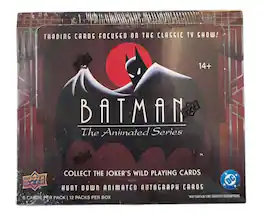2026 Upper Deck Batman The Animated Series Hobby Box