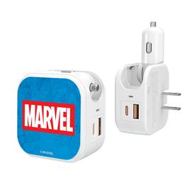 Keyscaper - Marvel Logo 2 in 1 USB Charger - Marvel