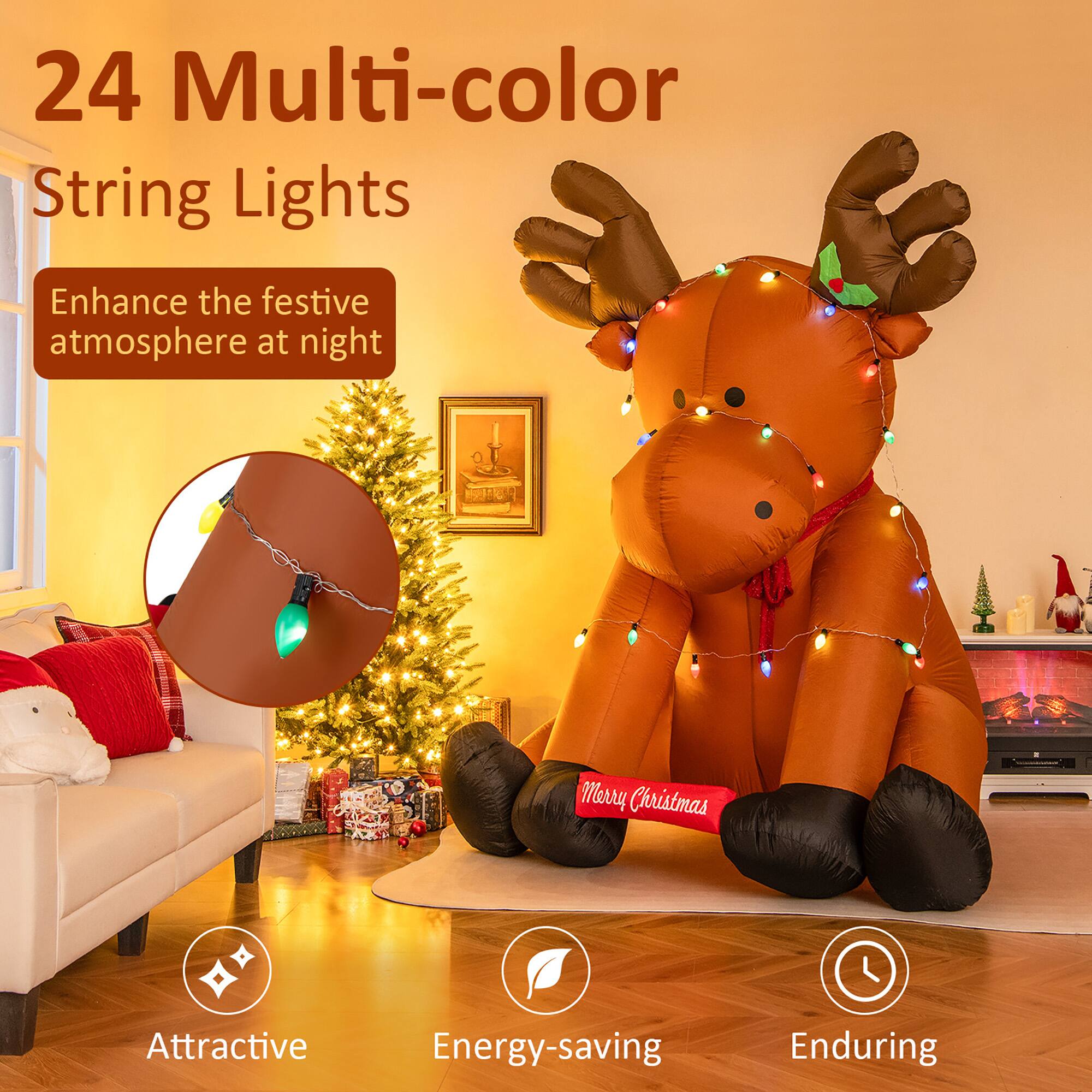 24 Multi-color String Lights

Enhance the festive atmosphere at night

Attractive
Energy-saving
Enduring

Merry Christmas