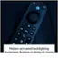 Motion-activated backlighting illuminates buttons in dimly-lit rooms.