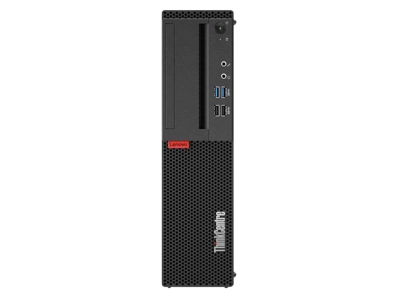 Lenovo - Refurbished Excellent - ThinkCentre M75s Gen 1 SFF, AMD Ryzen 5 Pro 3400GE 3.3GHz, 8GB DDR4, 256GB NVMe SSD, Windows 11 Pro 64-bit - Black