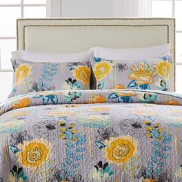 BreeBe - Watercolor Dream Sham Standard - Gray