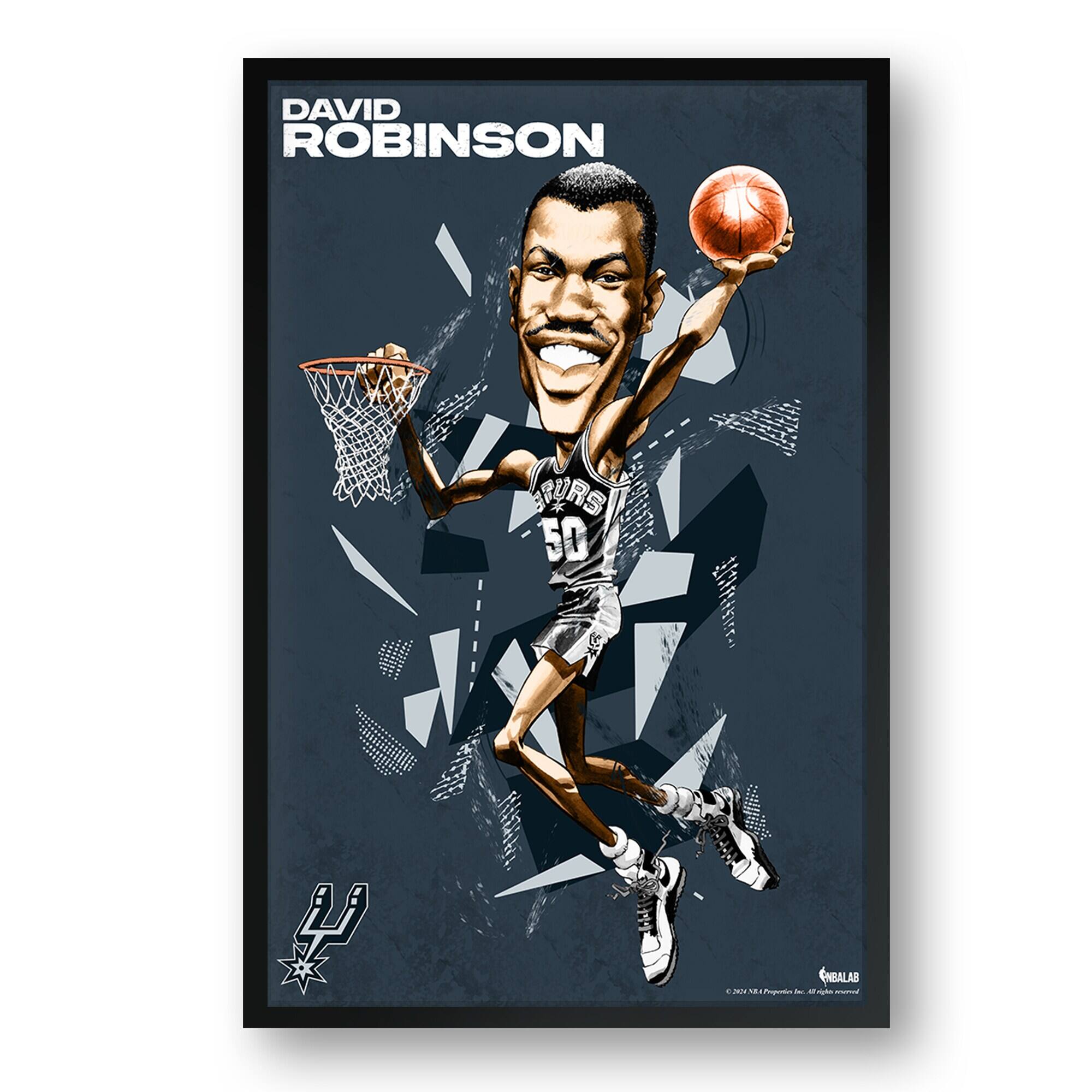 DAVID ROBINSON  
SPURS  
50  

NBALAB