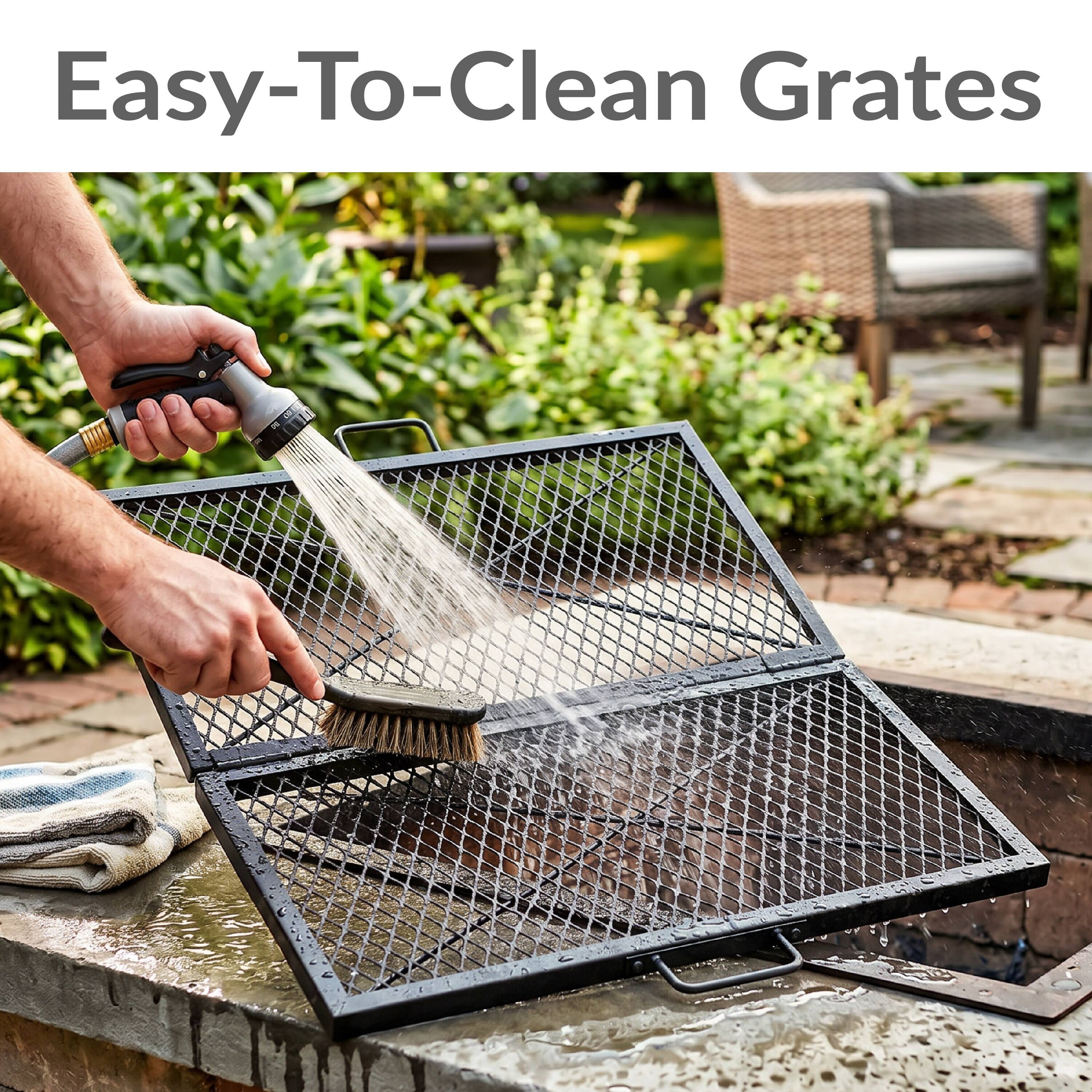 Easy-To-Clean Grates