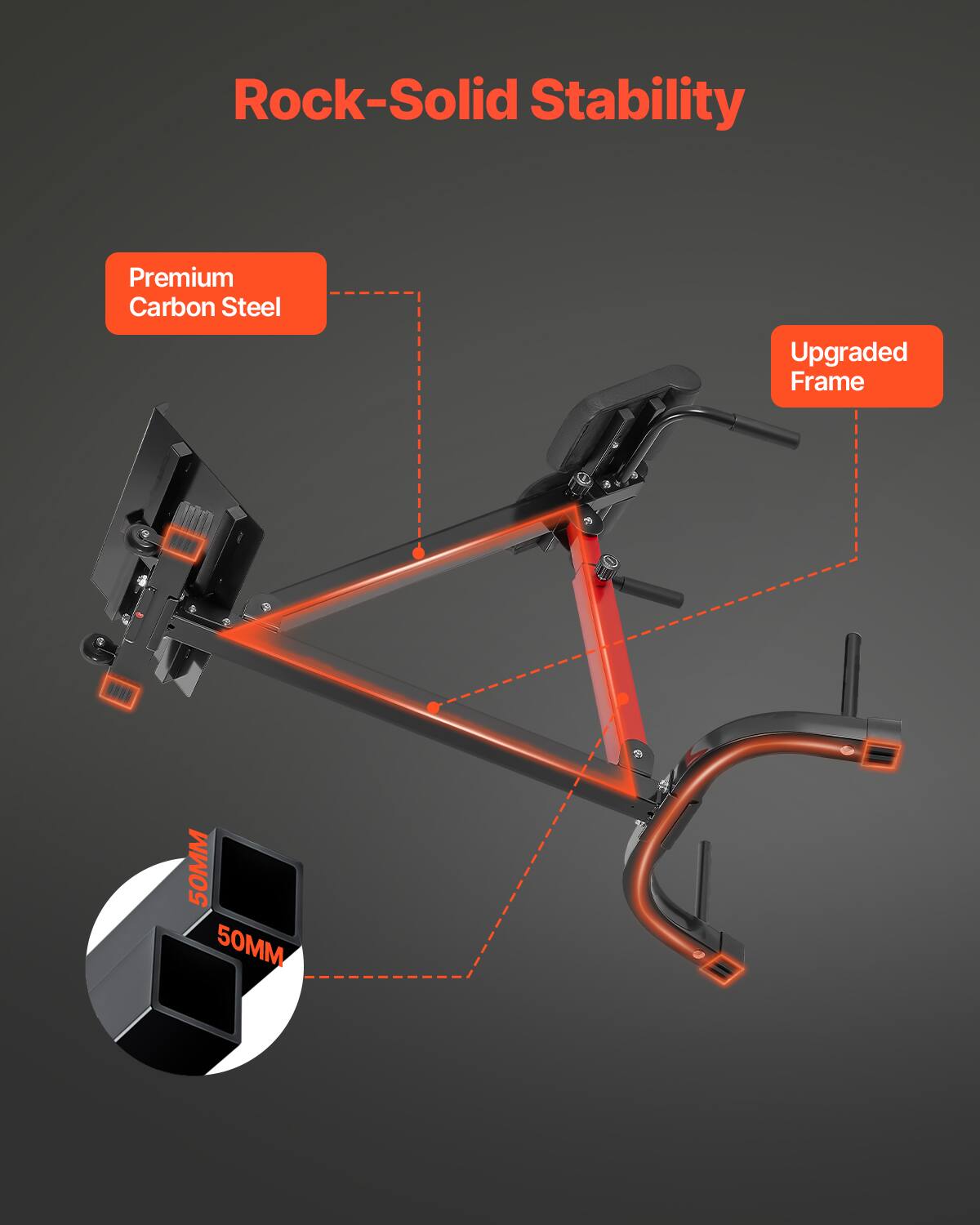 Rock-Solid Stability

Premium Carbon Steel

Upgraded Frame

50MM 50MM