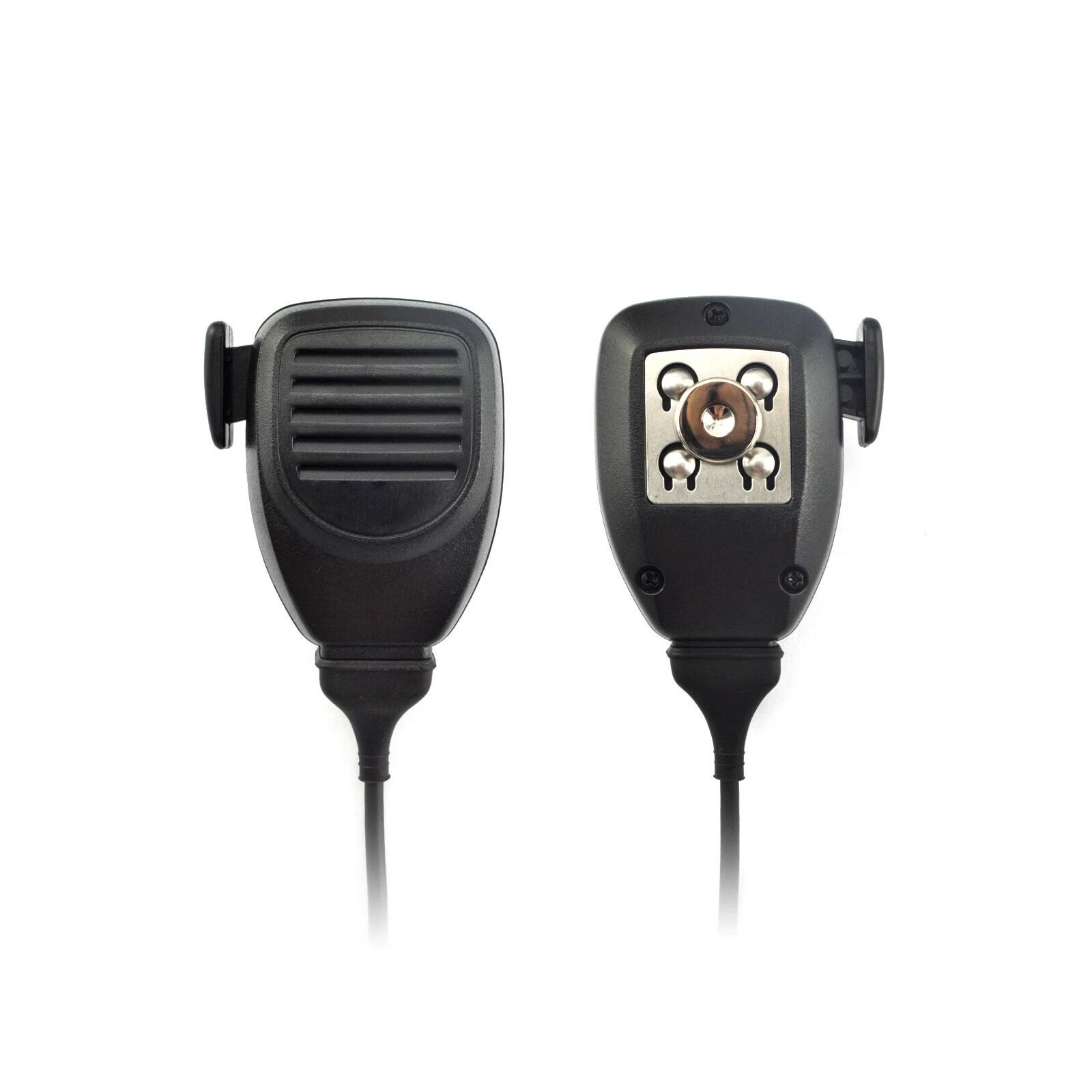 Angle. ProMaxPower - Speaker Mic with RJ-45 (8-Pin) Connector for Kenwood Mobile Radios - Black.