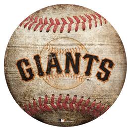 Fan Creations - San Francisco Giants 12'' x 12'' Baseball Sign - Multicolor
