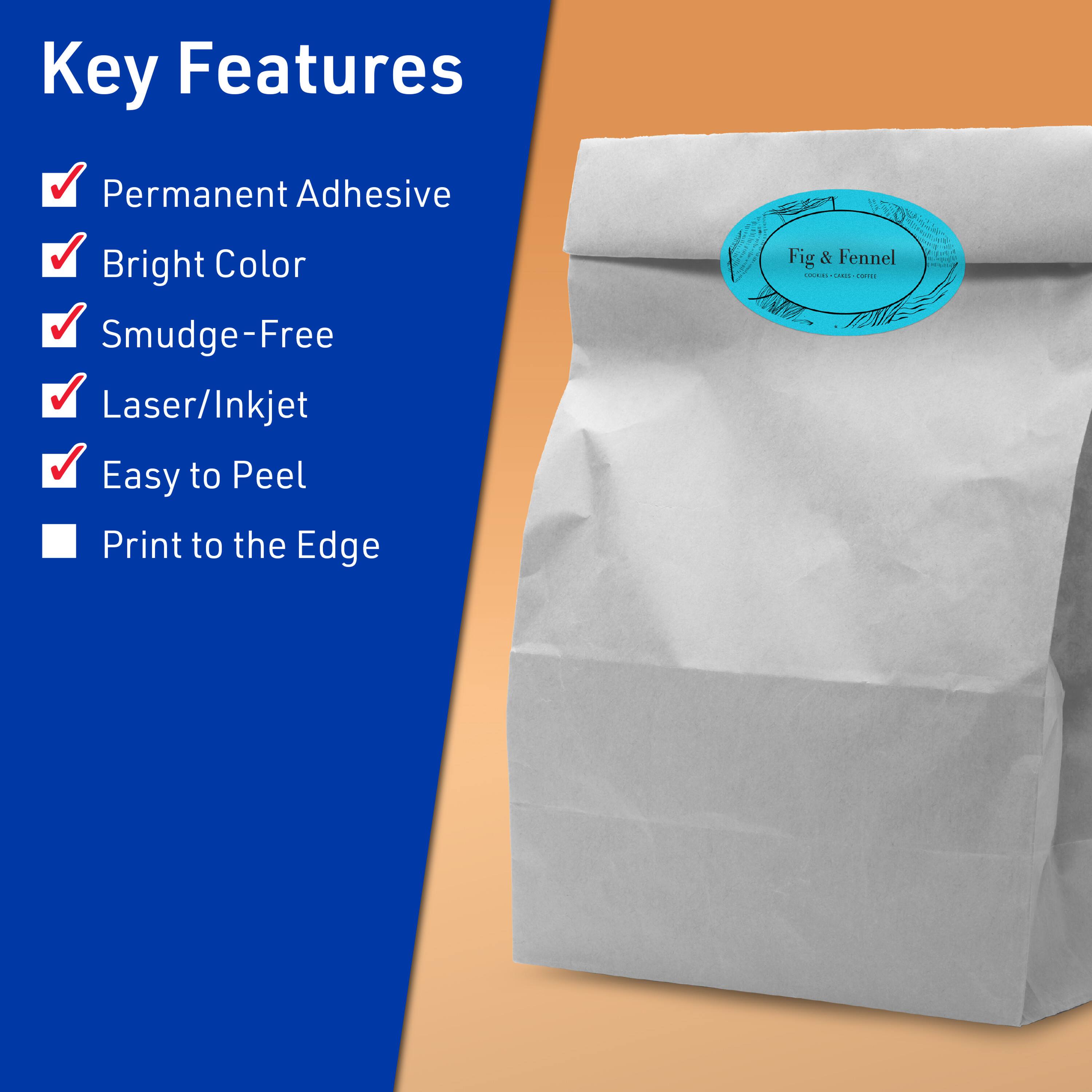 Key Features  
- Permanent Adhesive  
- Bright Color  
- Smudge-Free  
- Laser/Inkjet  
- Easy to Peel  
- Print to the Edge  

Fig & Fennel  
Fig & Fennel