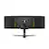 Back. Deco Gear - Deco Gear 49" Super UltraWide QD-OLED DQHD Monitor 5120x1440 144Hz USB-C 90W KVM HDMI DP Adaptive-Sync Adjustable - Black.