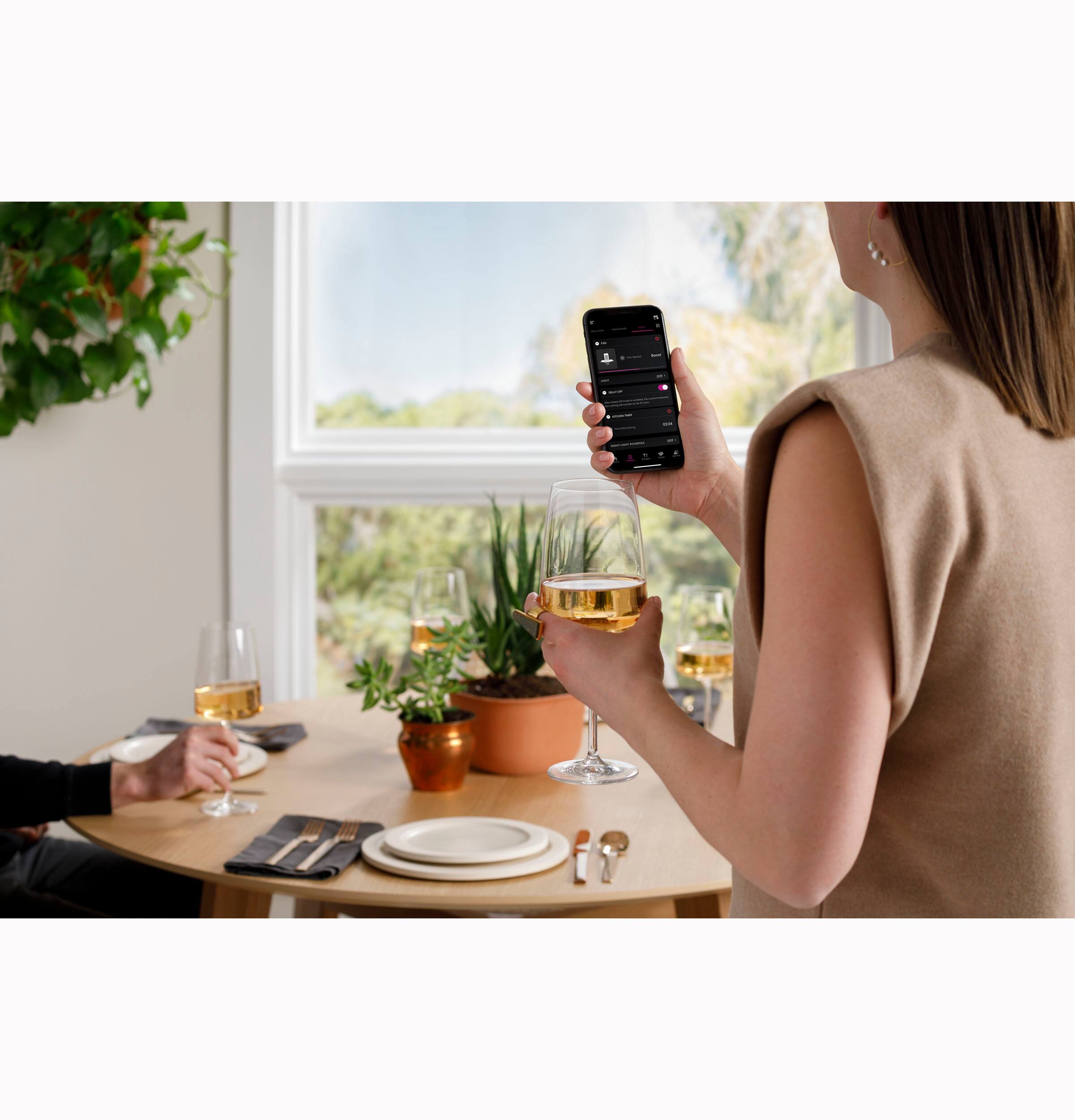 Alt View 8. Café - 36" Convertible Range Hood - Matte White.