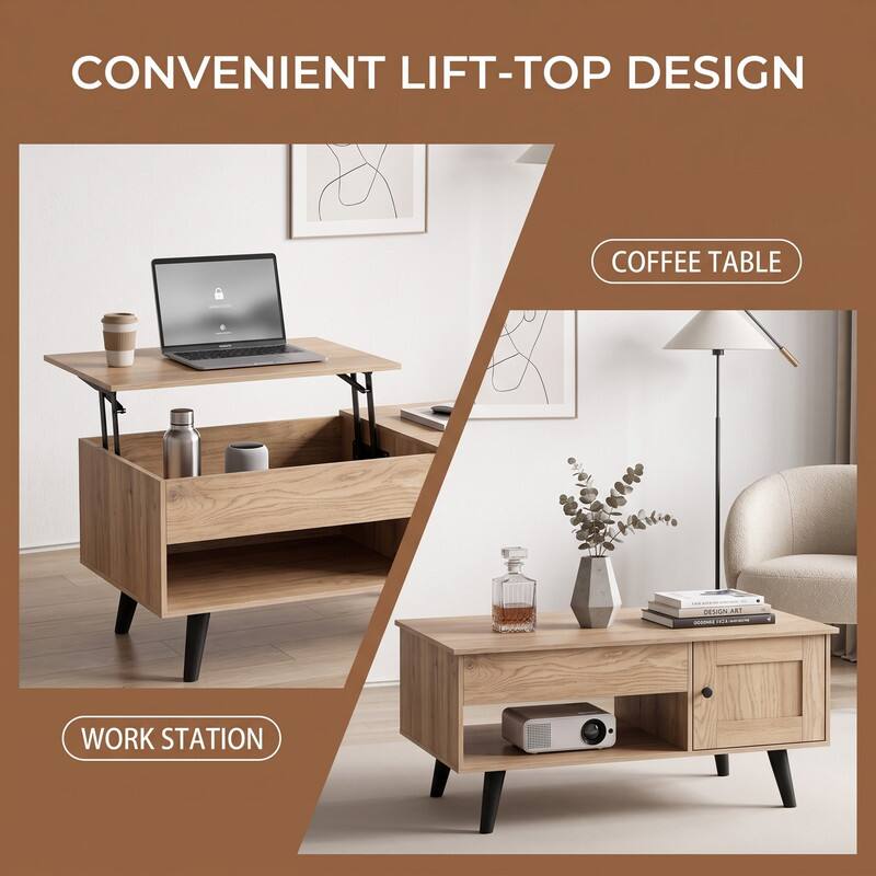 CONVENIENT LIFT-TOP DESIGN

COFFEE TABLE

DESIGN ART LIA

WORK STATION