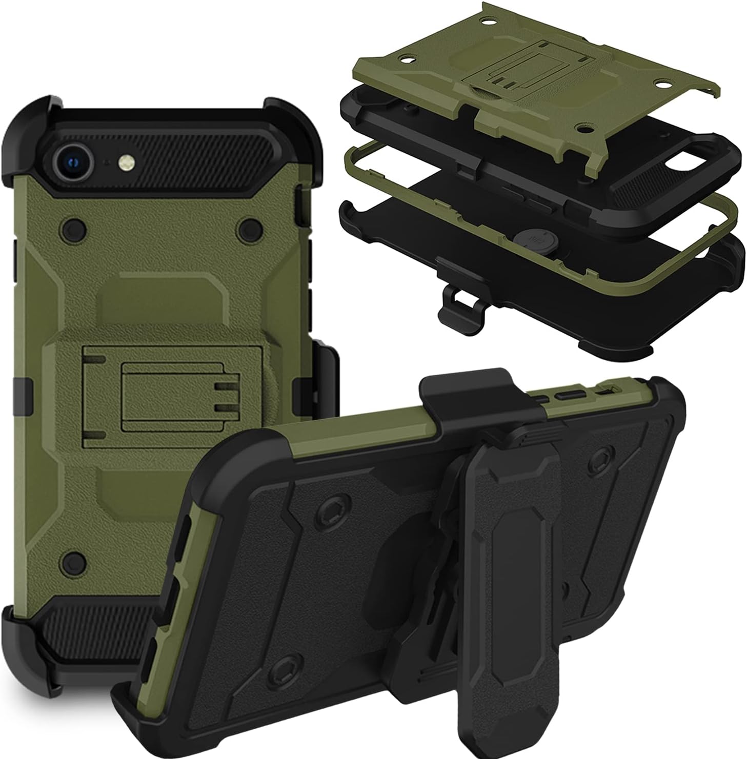 Green (With Holster)