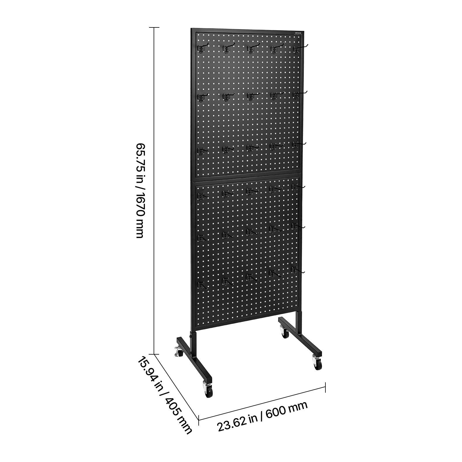 The text on the image is:

- 65.75 in / 1670 mm
- 15.94 in / 405 mm
- 23.62 in / 600 mm