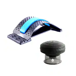 Pursonic - The Ultimate Recovery & Alignment Duo: Rechargeable Cupping Therapy Device +Back Stretching Device