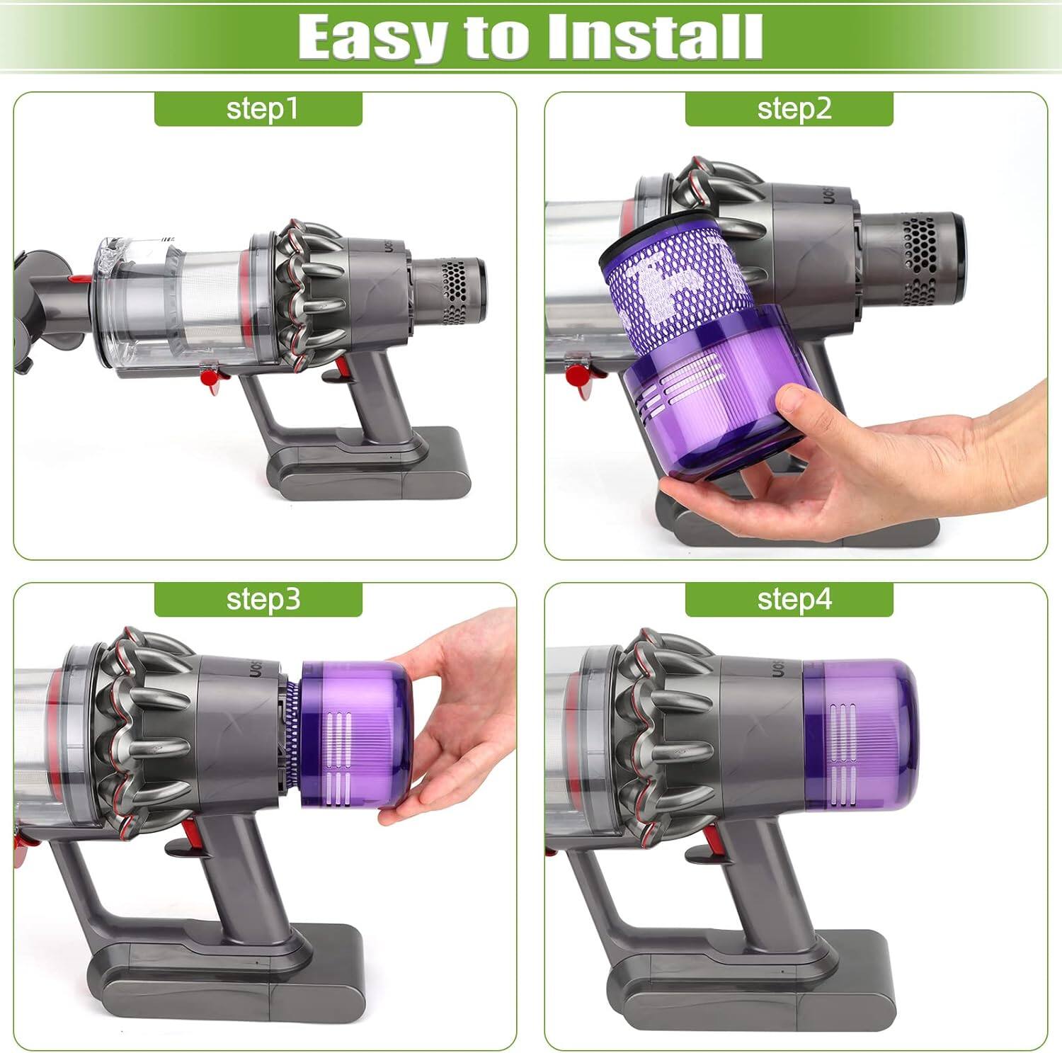 Easy to Install

step1

step2

step3

step4