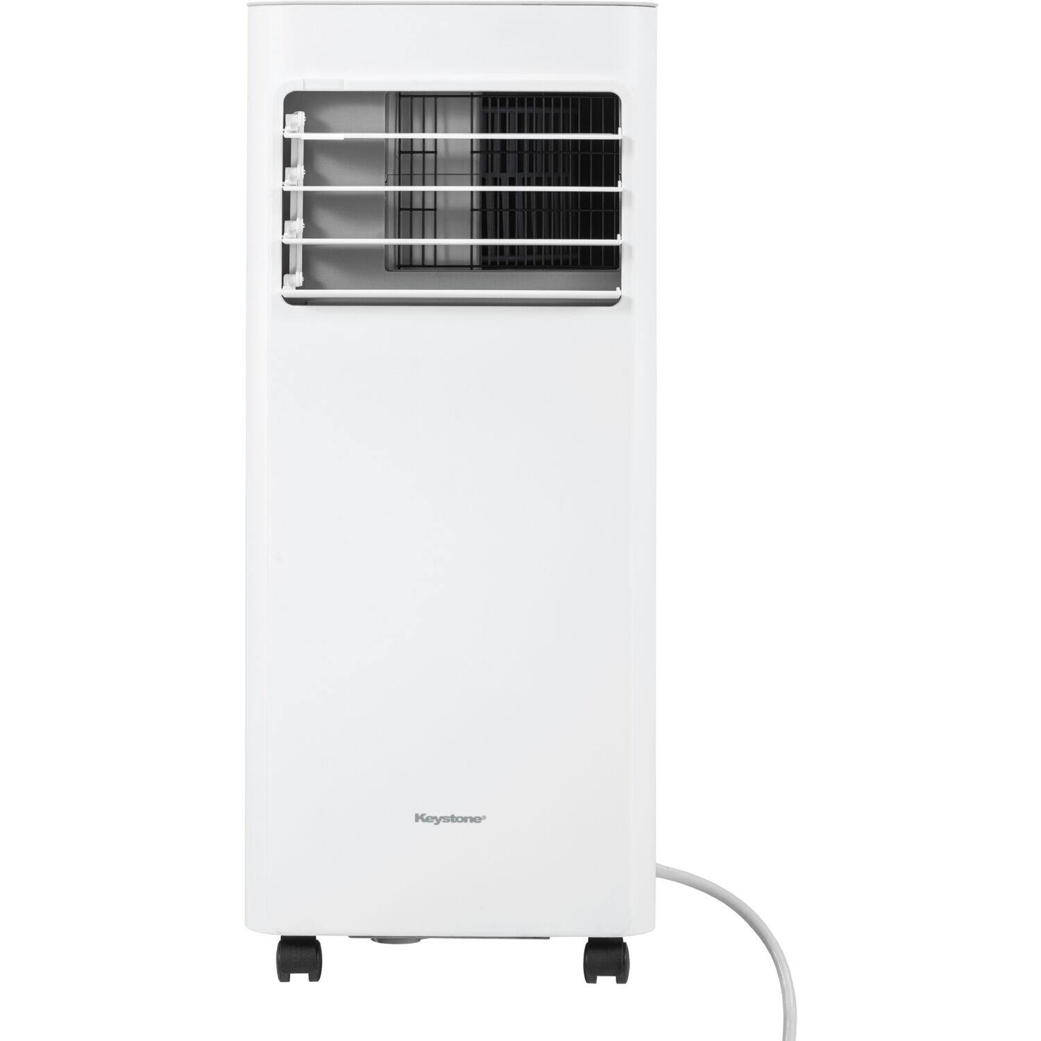 Alt View 10. Keystone - 8,500 BTU ASHRAE/5,000 BTU DOE 250 Sq. Ft Portable Air Conditioner with Remote - White.