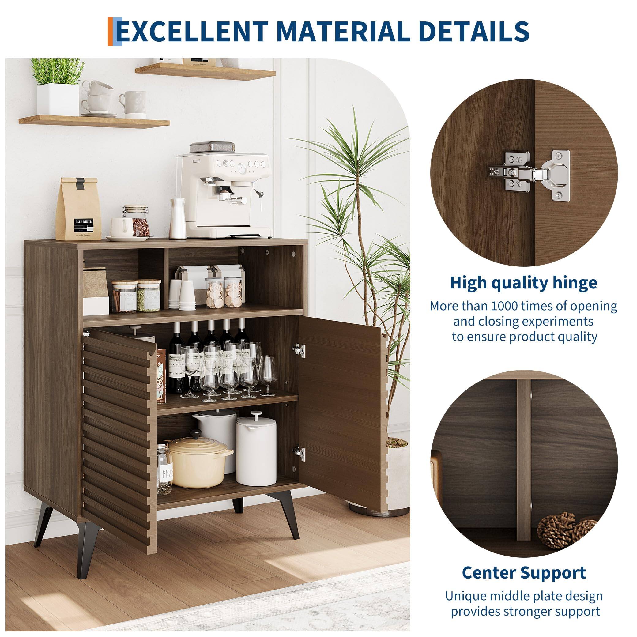 **EXCELLENT MATERIAL DETAILS**

- **High quality hinge**
  - More than 1000 times of opening and closing experiments to ensure product quality

- **Center Support**
  - Unique middle plate design provides stronger support