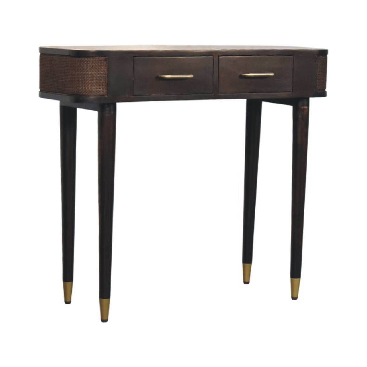 Angle. Artisan Furniture - Artisan Furniture Solid Wood Belmont Console Table - Brown.