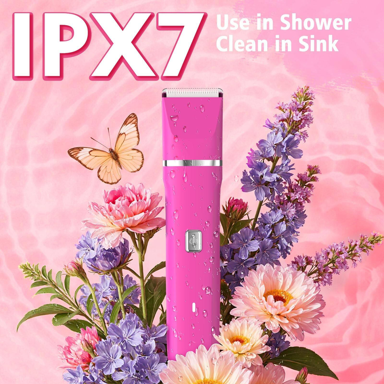 IPX7  
Use in Shower  
Clean in Sink