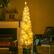 Alt View 1. Homcom - Pencil Christmas Tree - white.