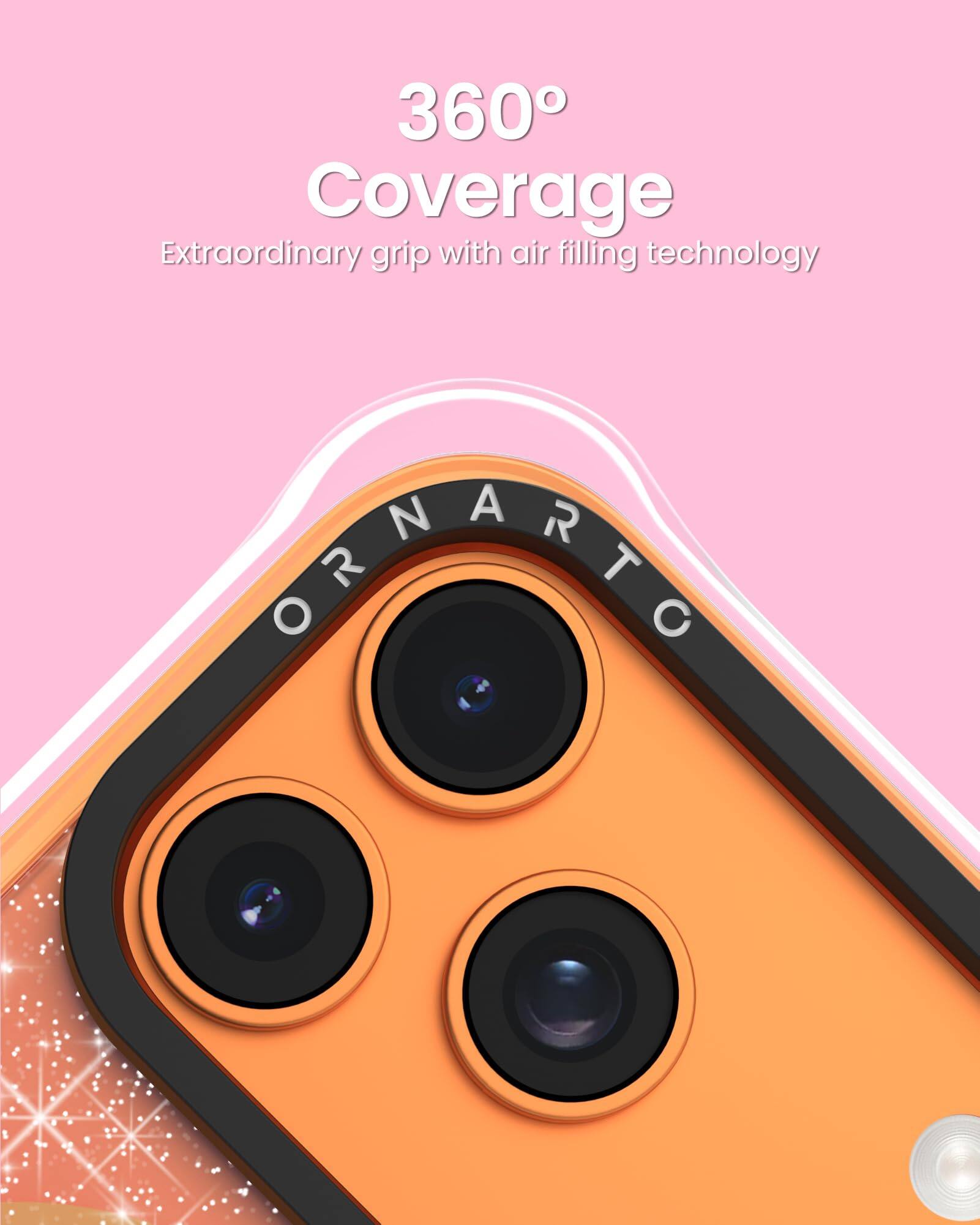 360° Coverage  
Extraordinary grip with air filling technology