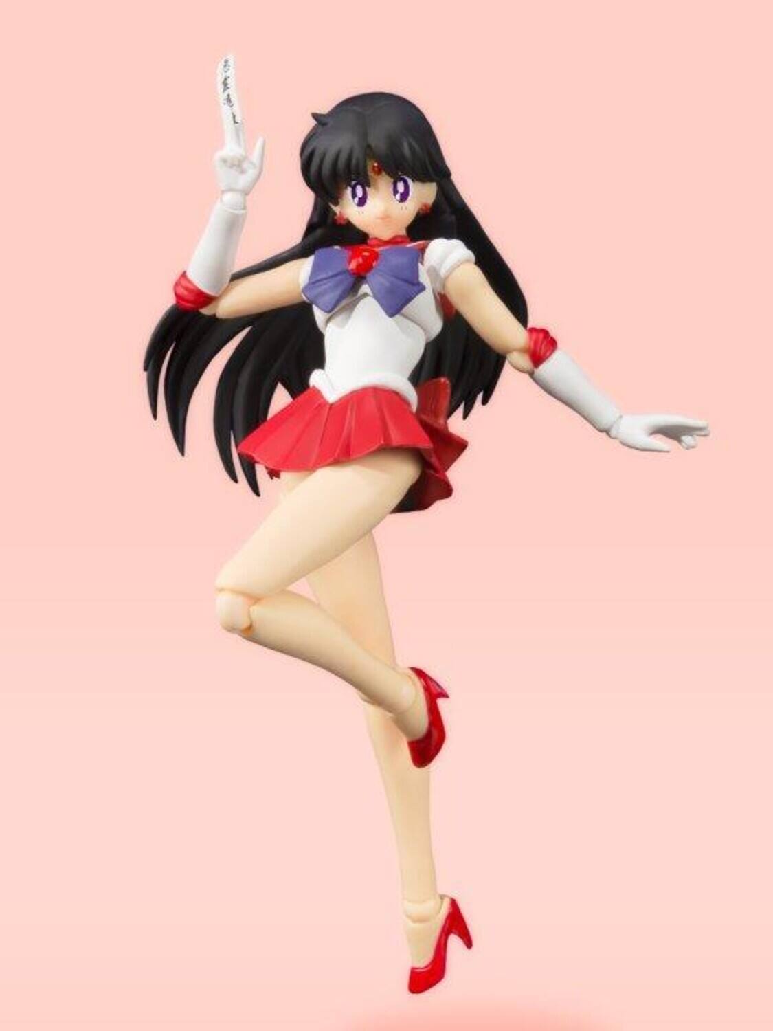 Alt View 2. Bandai - Tamashii Nations - Sailor Mars (Animation Color Edition) Pretty Guardian Sailor Moon, Bandai S.H. - Collectibles - Multicolor.