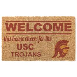 Jardine - USC Trojans 18" x 30" Welcome Doormat - Brown
