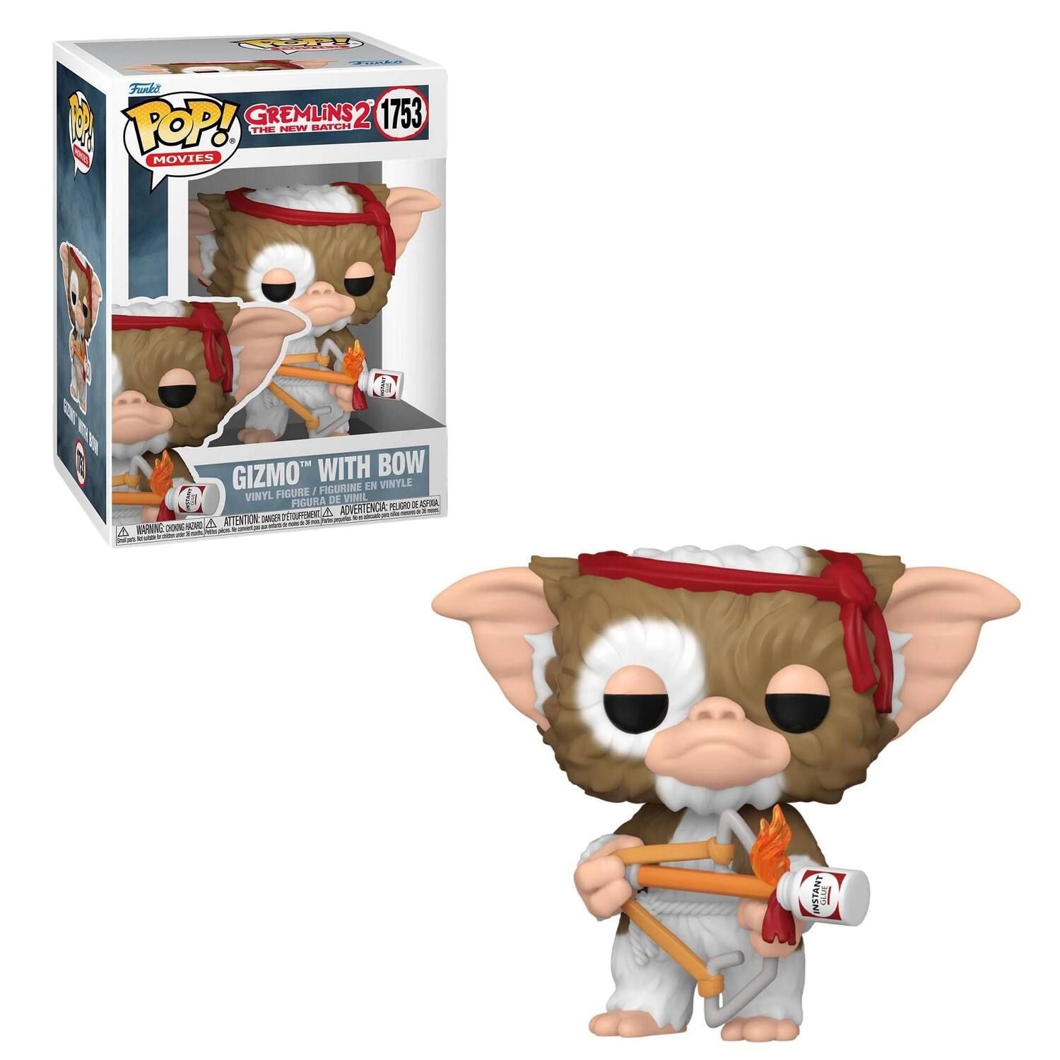 Funko - Pop! Gremlins : The New Batch - Gizmo with Bow - Multicolor