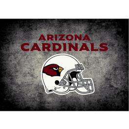 Imperial - Arizona Cardinals 3'10" x 5'4" Distressed Rug - Black