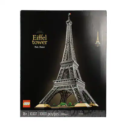 Eiffel Tower
Paris - France
LEGO
18+ | 10307 | 10001 pcs/pzs