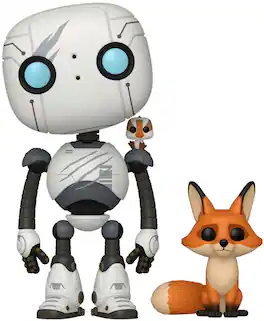 Funko - POP! & Buddy: The Wild Robot - Roz with Fink & Brightbill - Collectibles - Multicolor