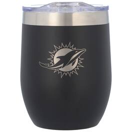 The Memory Company - Miami Dolphins 16oz. Stainless Steel Stemless Tumbler - Multicolor