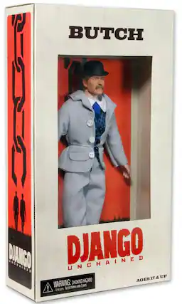 BUTCH
DJANGO UNCHAINED
AGES 17 & UP
WARNING: CHOKING HAZARD - Small parts. Not for children under 3 years.