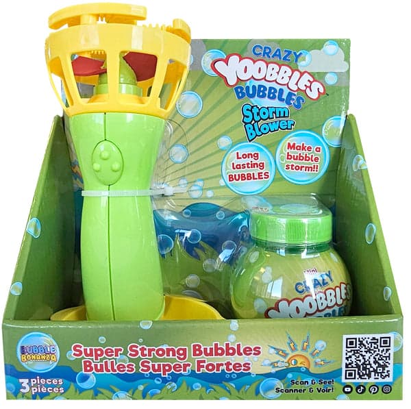 BUBBLE BONANZA - Crazy Yoobbles Storm Blower, Bubble Machine, Bubble Blower for Kids. price history on PriceWatchPro
