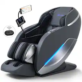 MassaMax - Mythia 2026 3D Full Body Massage Chair,Zero Gravity with Heat Therapy,Body Scan,APP Control - Black