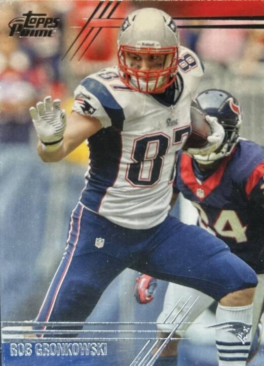 Topps Prime  
07 A  
ROB GRONKOWSKI