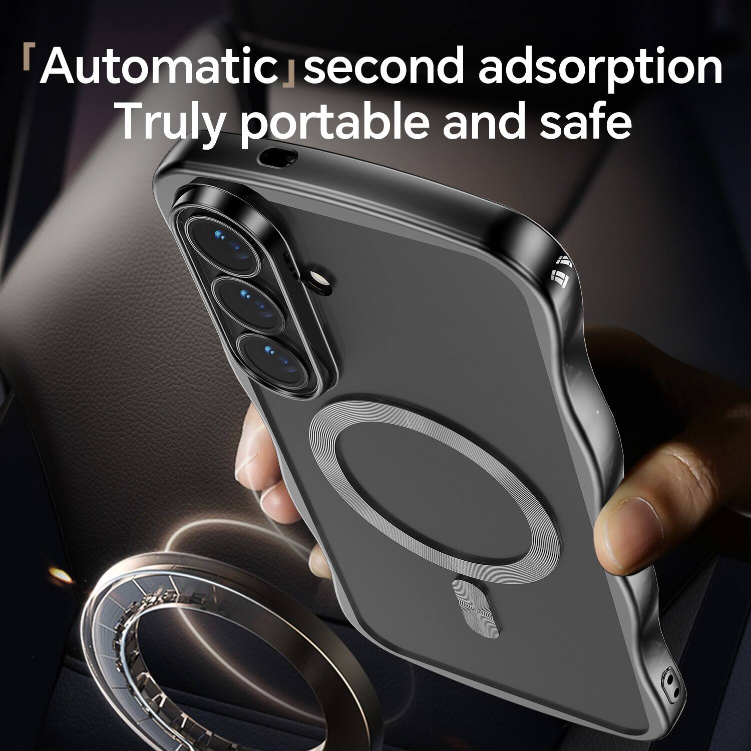 "Automatic" second adsorption  
Truly portable and safe