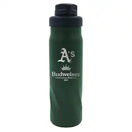 WinCraft - Athletics 2024 MLB x Budweiser 20oz. Morgan Water Bottle - Multicolor